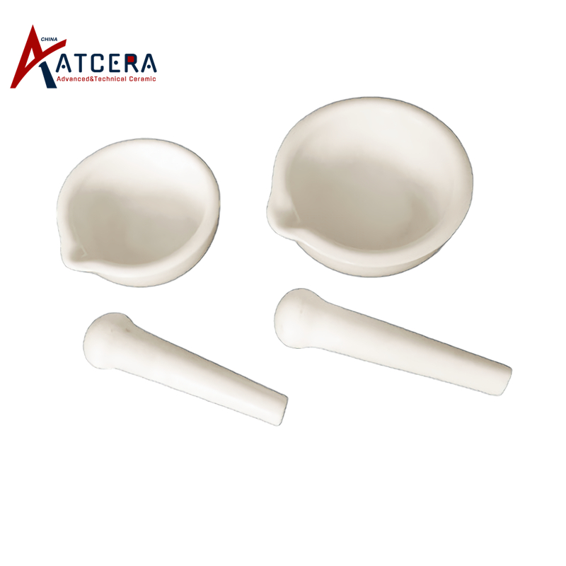 alumina ceramic mortar and pestle