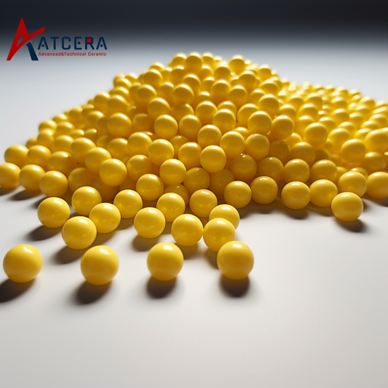 Cerin stabilized zirconium dioxide beads grinding media