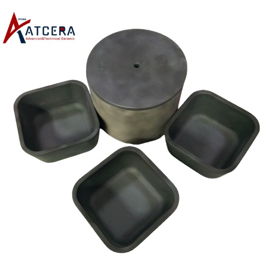 high corrosion resistant SiC crucible