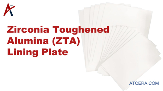 Proteja sus sistemas de la abrasión y la corrosión con la placa de revestimiento de ZTA